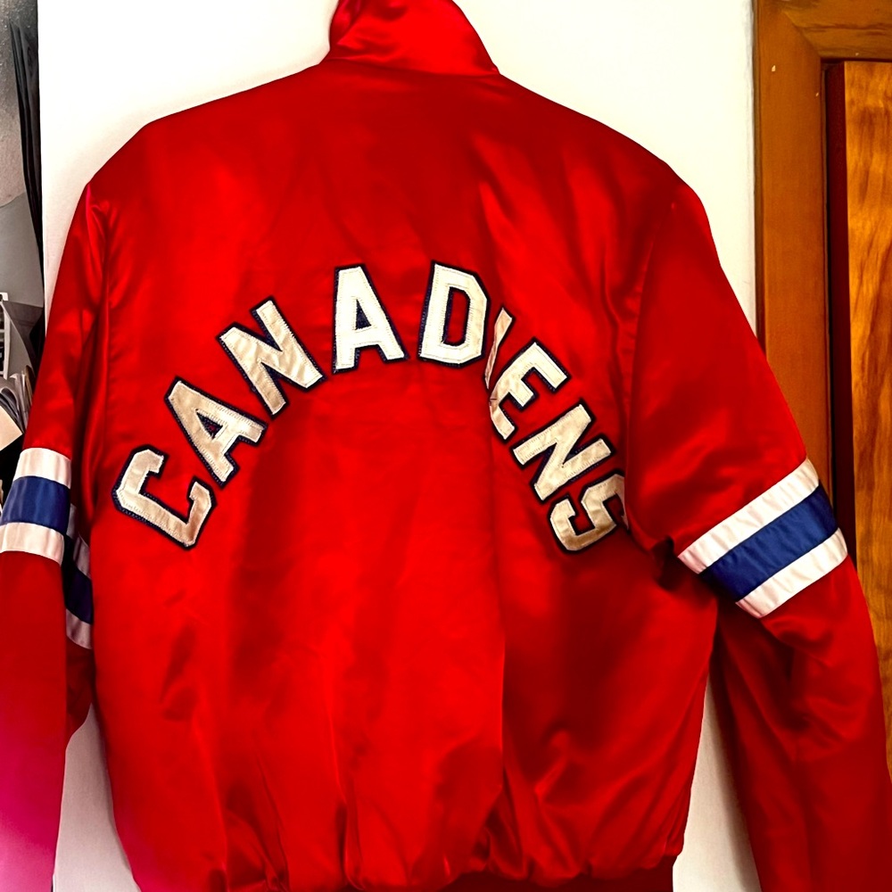 Extremely RARE 90’s Shain Canada Montreal Canadians jacket!!!! FREE SHIPPING!!!